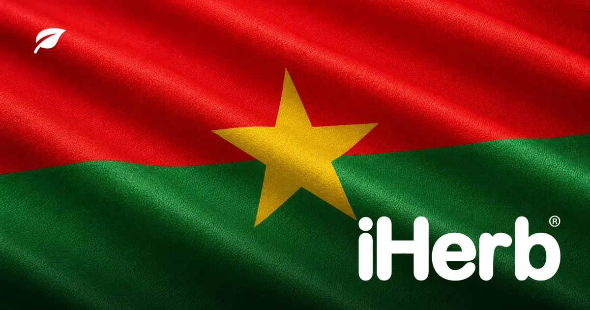 iHerb au Burkina Faso : livraison, douanes et taxes